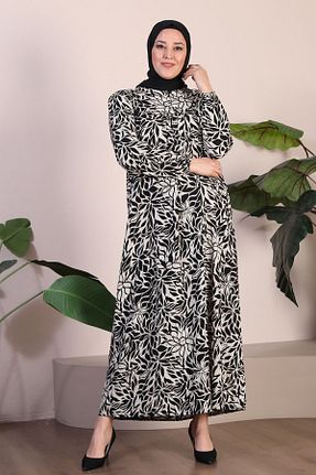 لباس حجاب مشکی زنانه سایز بزرگ Ferace - کد 682416144