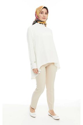 شلوار بژ زنانه پارچه Setrms - کد 854868795
