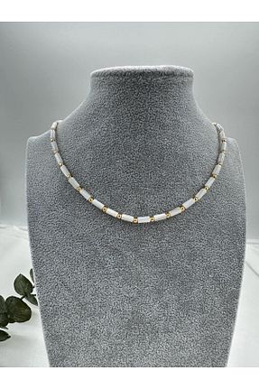 گردنبند جواهر طلائی زنانه مروارید Jerie - کد 831105881