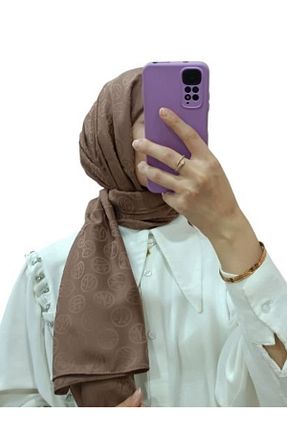 شال قهوه ای زنانه LOSYANA - کد 859087663
