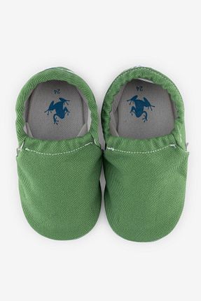 پاپوش سبز بچه گانه پارچه ای HOPFRÖG - کد 59085576