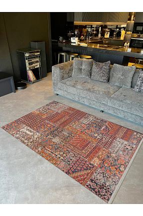 فرش رنگی قابل شستشو Rugs Modern Halı - کد 863395586