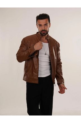 کاپشن مشکی مردانه رگولار SCSARVİN - کد 863391165