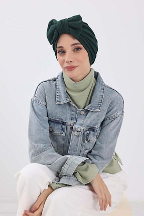 کلاه شنای حجاب سبز زنانه Aisha
