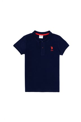 پولوشرت سرمه ای بچه گانه پارچه U.S. Polo Assn. - کد 835056062