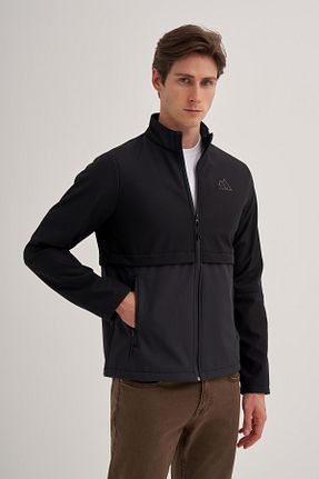 کاپشن مشکی مردانه Fitted Cazador - کد 863397098