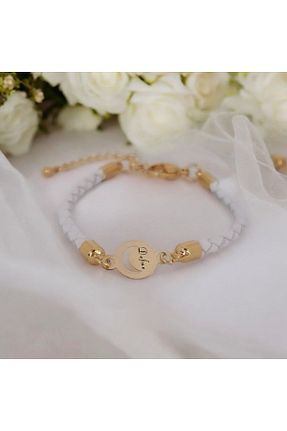دستبند طلا قرمز زنانه 14 عیار ARCHINO GOLD - کد 863399334