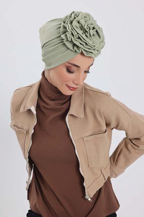 کلاه شنای حجاب سبز زنانه Aisha