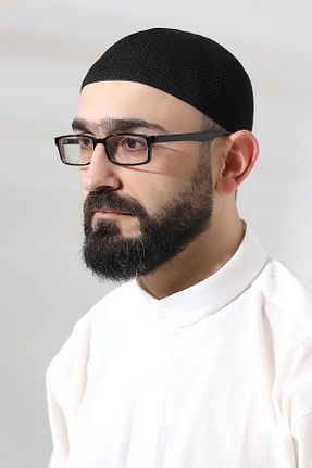 کلاه پشمی مشکی مردانه پلی استر ihvanonline - کد 863421753