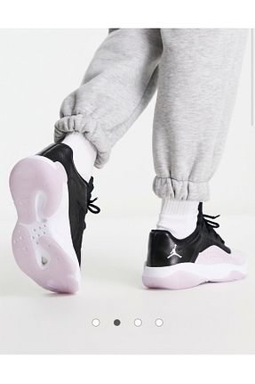 کفش بسکتبال صورتی مردانه چرم اصل Nike - کد 863432221