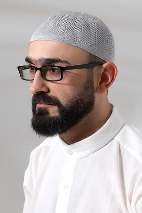 کلاه پشمی طوسی مردانه پلی استر ihvanonline - کد 863426376