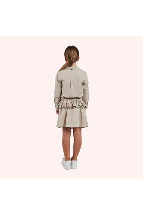 پیراهن بژ بچه گانه رگولار Panço - کد 857841848