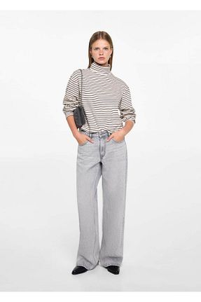 تیشرت بژ زنانه رگولار MANGO Teen - کد 857676806