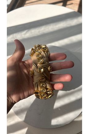 گیره سر قهوه ای زنانه ساتن Doğaltaş Masalları - کد 863478446