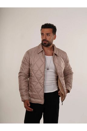 کاپشن مشکی مردانه رگولار SCSARVİN - کد 863480525