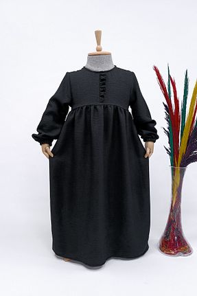 لباس مشکی بچه گانه بافتنی Betül Akbay - کد 775723296