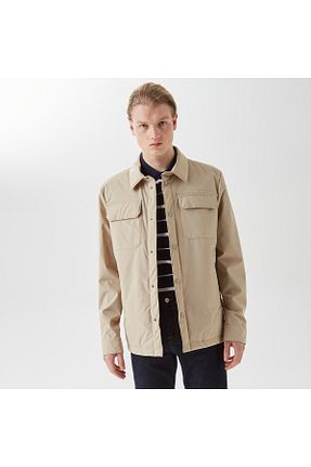 کاپشن بژ مردانه رگولار Lacoste - کد 778305955