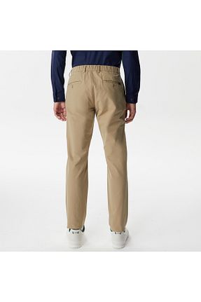 شلوار بژ مردانه پنبه ای Lacoste - کد 769524337