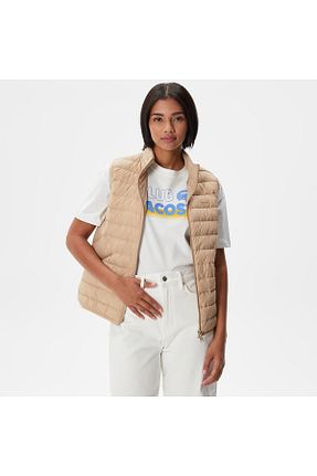 جلیقه قهوه ای زنانه رگولار Lacoste - کد 769644837