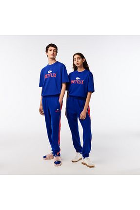 شلوار کرمگن آبی زنانه Relaxed Lacoste - کد 814947911
