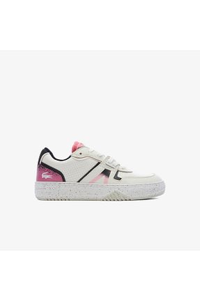 کفش اسنیکر سفید زنانه بند دار Lacoste - کد 769186389