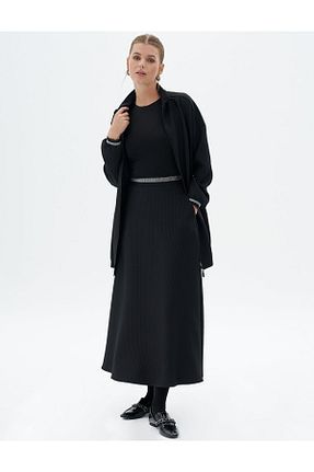 کت حجاب مشکی زنانه رگولار KYR - کد 863506463