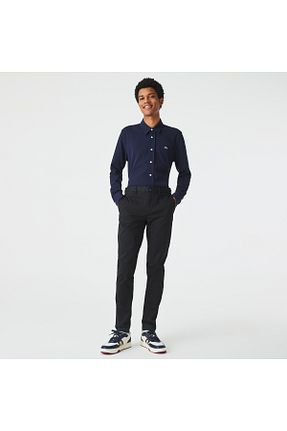 شلوار مشکی مردانه پارچه Lacoste - کد 345192737