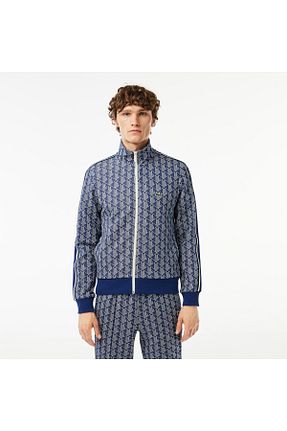 سوئیشرت سرمه ای مردانه ساده Lacoste - کد 820446315