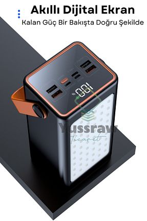 پاور بانک مشکی 20000 ve üzeri Yussraw - کد 743837785
