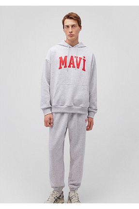 سوئیشرت طوسی مردانه ساده Mavi - کد 852471764