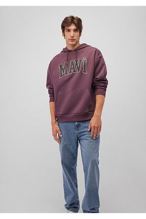 سوئیشرت قهوه ای مردانه ساده Mavi - کد 849198092