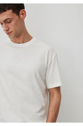 تیشرت سفید مردانه گشاد Mavi - کد 849706976