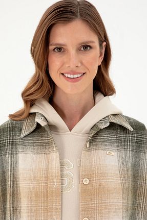پیراهن خاکی زنانه رگولار U.S. Polo Assn. - کد 860687726