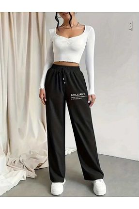 شلوار کرمگن مشکی زنانه Comfort berfmoda - کد 862430052