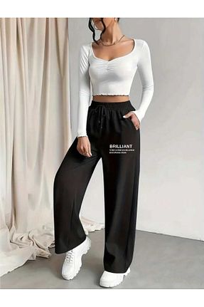 شلوار کرمگن مشکی زنانه Comfort berfmoda - کد 862430052