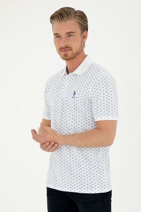 پولوشرت آبی مردانه پارچه ای U.S. Polo Assn. - کد 833024425
