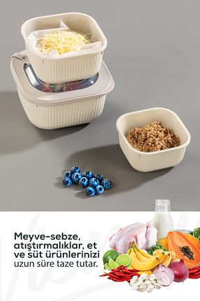 ظرف نگهداری بژ پلاستیک Vienev - کد 862569302