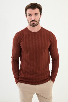 تیشرت قرمز مردانه اسلیم فیت Mcr - کد 859933552