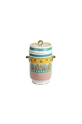کوزه شیشه ای رنگی 500-999 میلی لیتر Lucky Art - کد 858630319