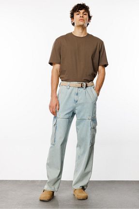 شلوار جین آبی مردانه پاچه لوله تفنگی Denim Trip - کد 862494086