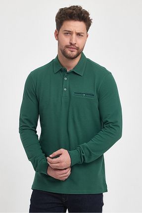 سوئیشرت سبز مردانه ساده ENQUE - کد 862531023
