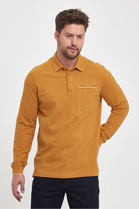 سوئیشرت زرد مردانه ساده ENQUE - کد 862540786