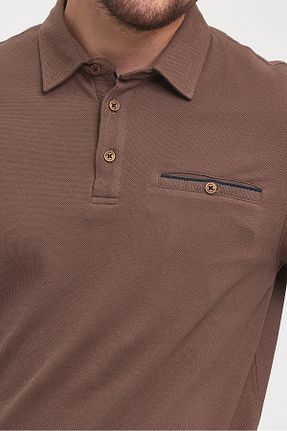 سوئیشرت قهوه ای مردانه ساده ENQUE - کد 862522388