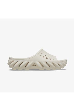 دمپائی بژ زنانه پاشنه تخت Crocs - کد 848544224