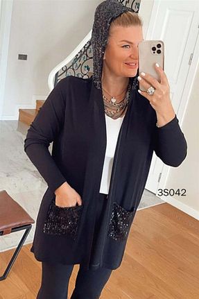 رویه مشکی زنانه لیکرا İnce Topuk - کد 778014391