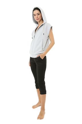 سوئیشرت اسپرت طوسی زنانه رگولار Scorp - کد 816651247