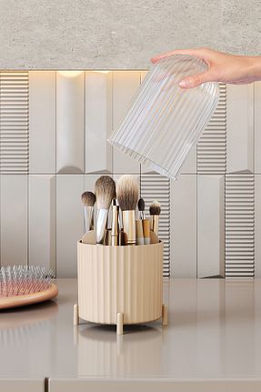 نظم دهنده جواهرات و آرایش بژ پلاستیک Pufwin Home - کد 862596968