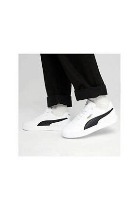 کفش اسنیکر سفید زنانه بند دار Puma - کد 862574000