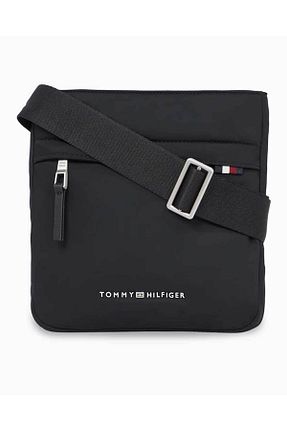 کیف دوشی مشکی مردانه Tommy Hilfiger - کد 823807878