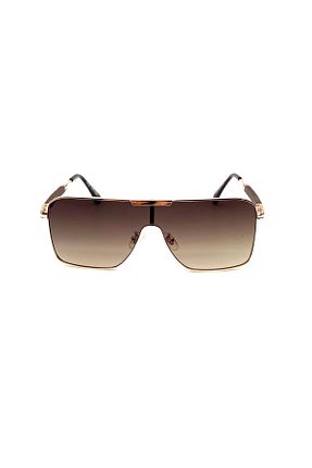 عینک آفتابی طلائی مردانه UV400 Rachel Paris - کد 833508396